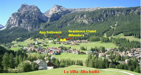Chalet Milandora Apartments Sotbosch La Villa Alta Badia South Tyrol Dolomites Italy
