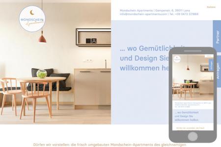 Responsives Webdesign - Mondschein - Programmierung: Drescher - Design: Lissa Lobis