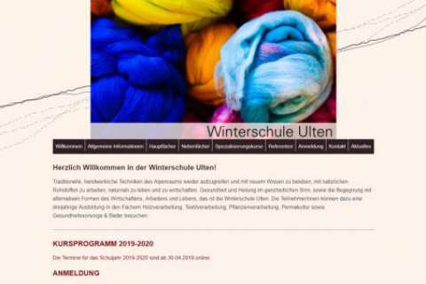 Winterschule Ulten