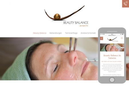 Responsive Homepage Beauty Balance - Naturns
