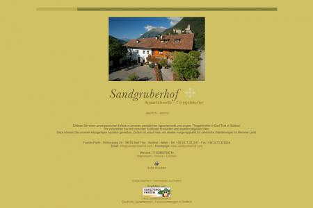 Appartements & Törggelekeller Sandgruberhof - Dorf Tirol