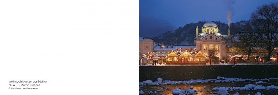 Weihnachtsbillets Kurhaus Meran