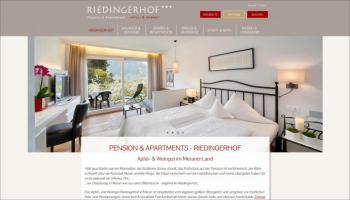 Internetseite für Hotels in Südtirol
