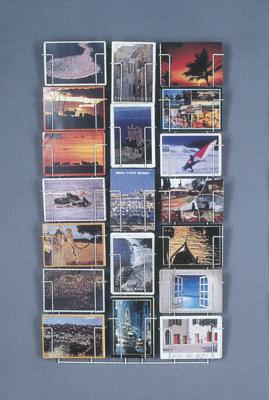 Wandhänger für Postkarten